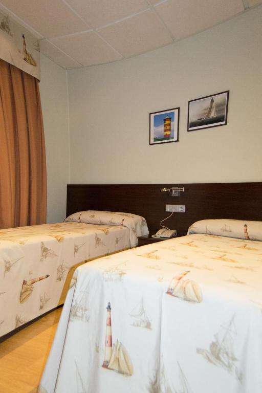 Hotel Nautico Vigo Bilik gambar